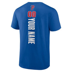 Detroit Pistons Personalized Playmaker Team T-Shirt sale