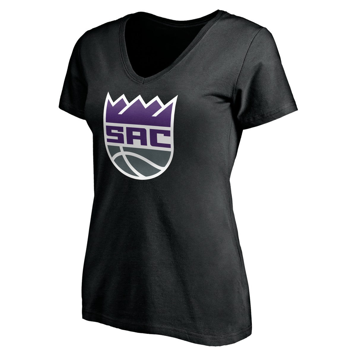 Sacramento Kings Women's Personalized Playmaker Team V-Neck T-Shirt