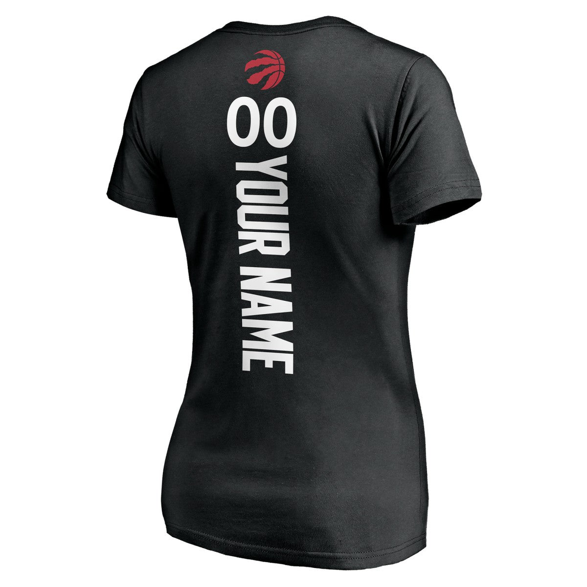 Toronto Raptors Women's Personalized Playmaker Team V-Neck T-Shirt