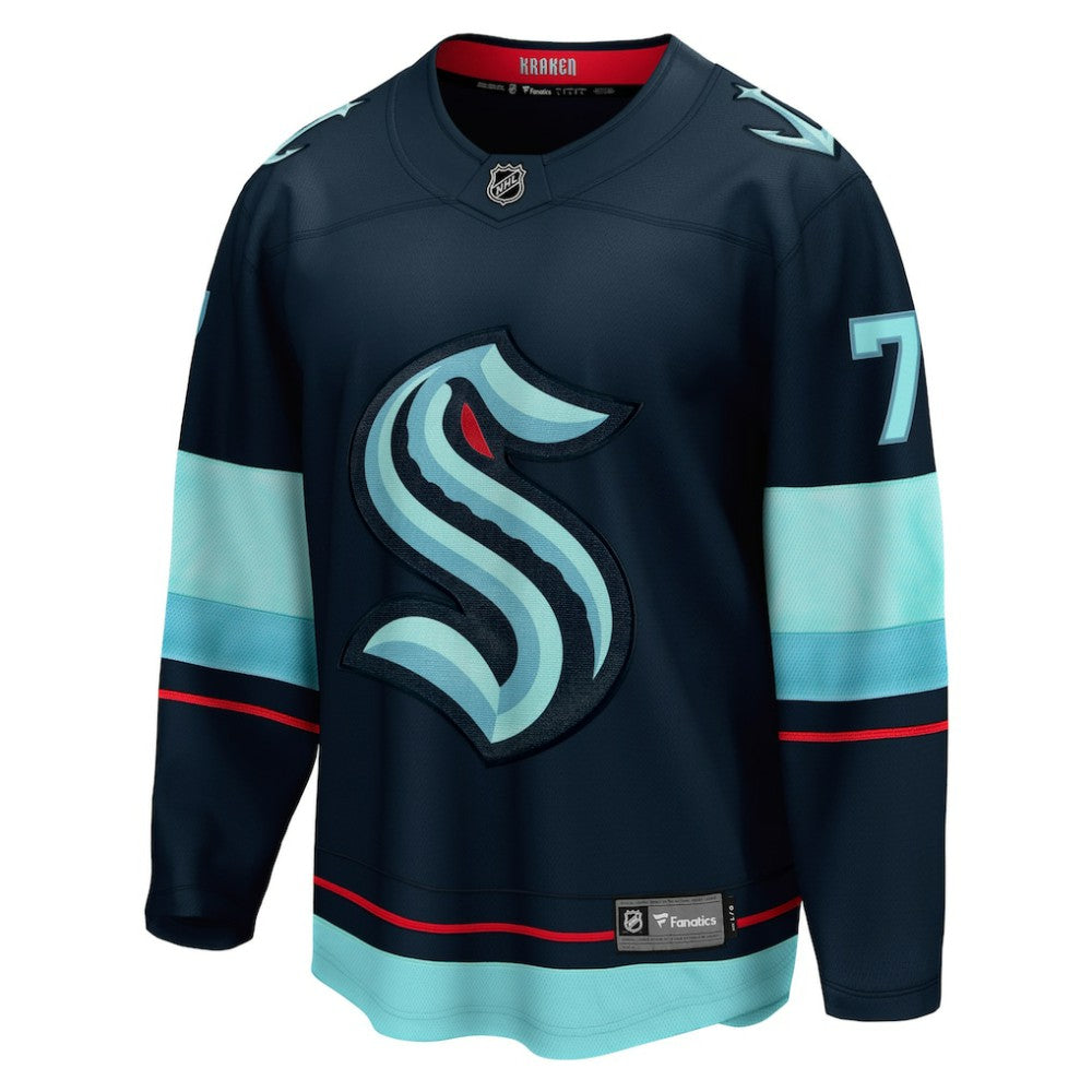 NHL Jordan Eberle Seattle Kraken Fanatics Home Breakaway Player Jersey