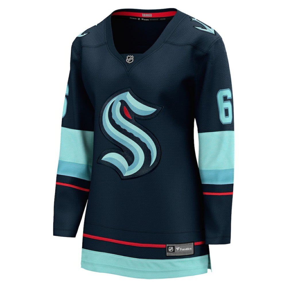 NHL Adam Larsson Seattle Kraken Fanatics Women's Home Breakaway Player Jersey