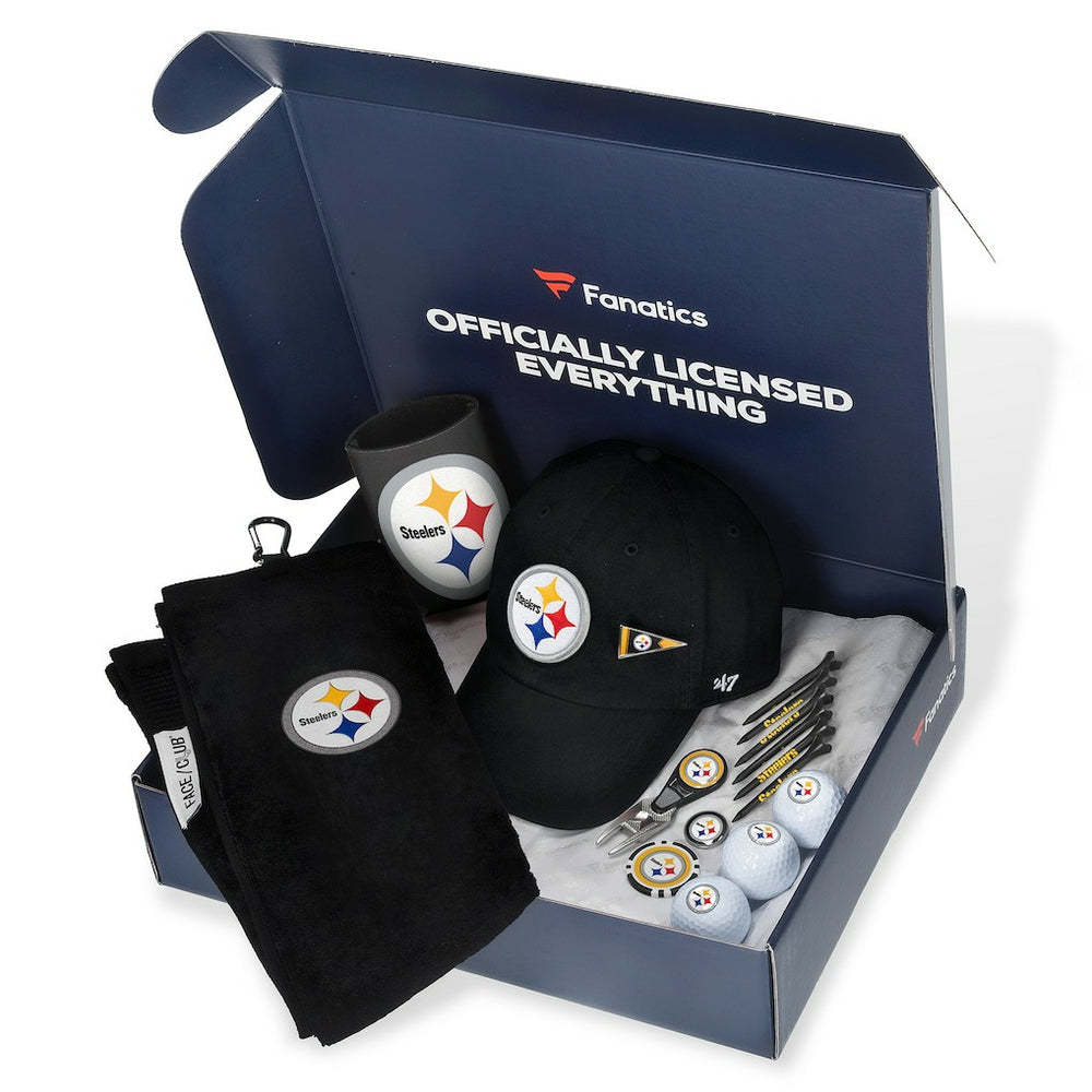 Pack Golf-Themed Gift Box - Pittsburgh Steelers