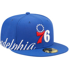 New Era Philadelphia 76ers Side Split 59FIFTY Fitted Hat