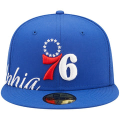 New Era Philadelphia 76ers Side Split 59FIFTY Fitted Hat