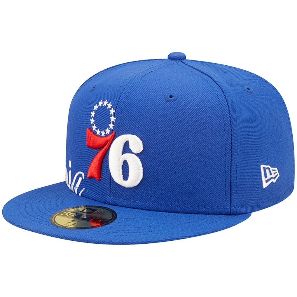 New Era Philadelphia 76ers Side Split 59FIFTY Fitted Hat