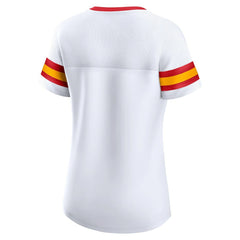 Women's Sunday Best Lace-Up T-Shirt - Kansas City Chiefs T-shirts
