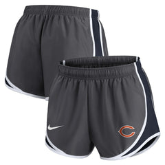 Women's Team Logo Performance Tempo Shorts - Chicago Bears Shorts