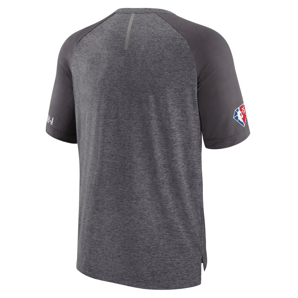 Fanatics Brooklyn Nets 2022 Noches Ene-Be-A Core Shooting Raglan T-Shirt