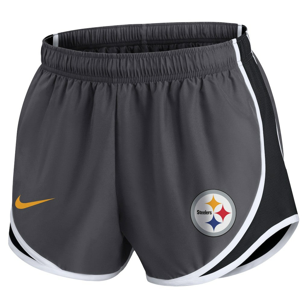 Women's Plus Size Logo Performance Tempo Shorts - Pittsburgh Steelers Shorts