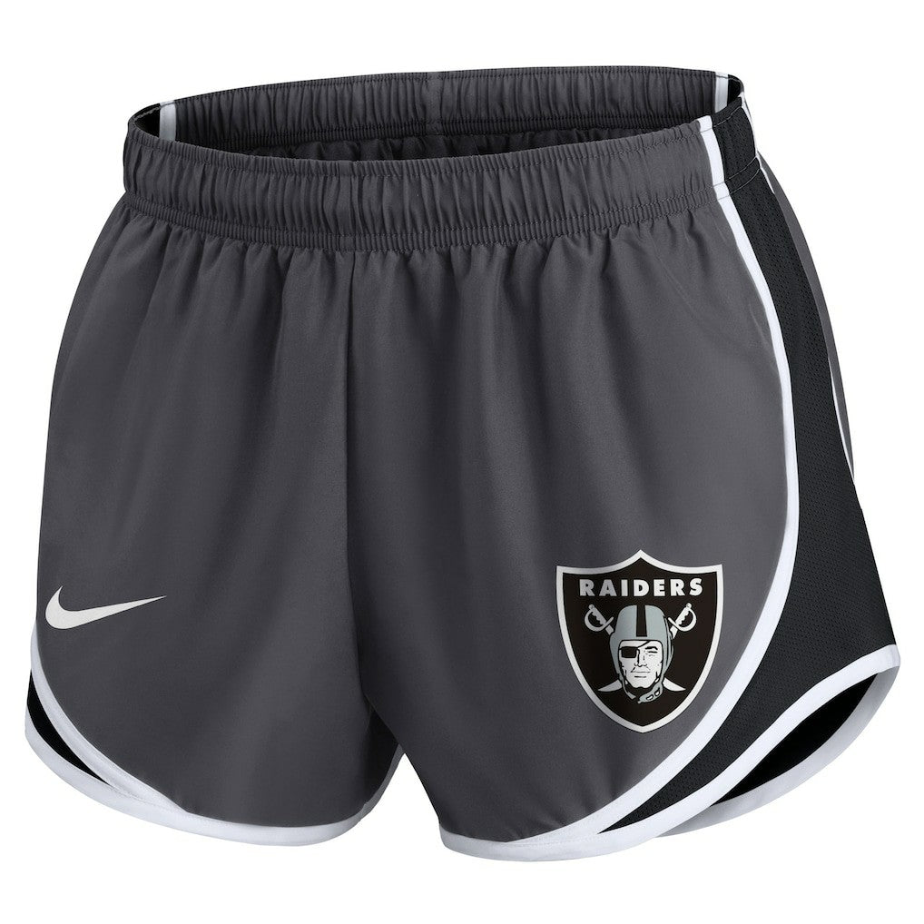 Women's Plus Size Logo Performance Tempo Shorts - Las Vegas Raiders Shorts