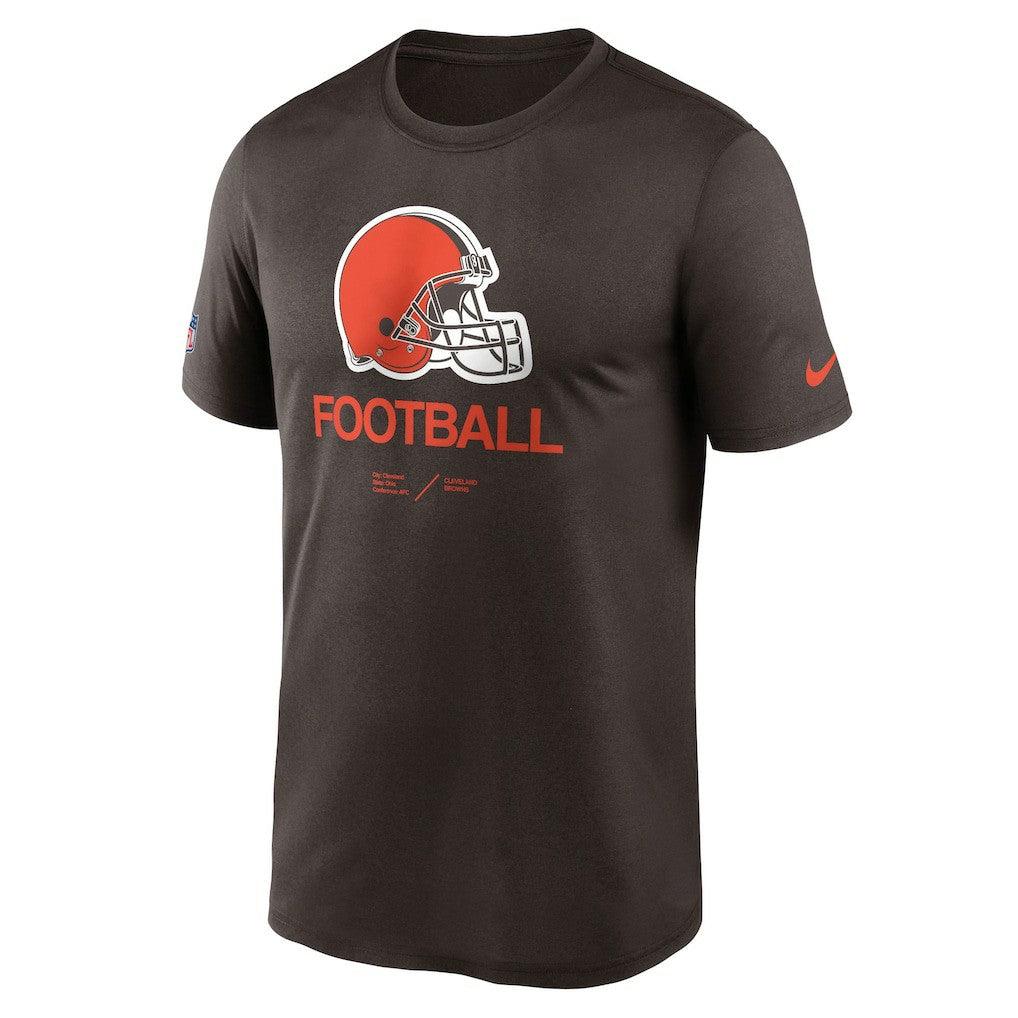 Sideline Infograph Performance T-Shirt - Cleveland Browns T-shirts