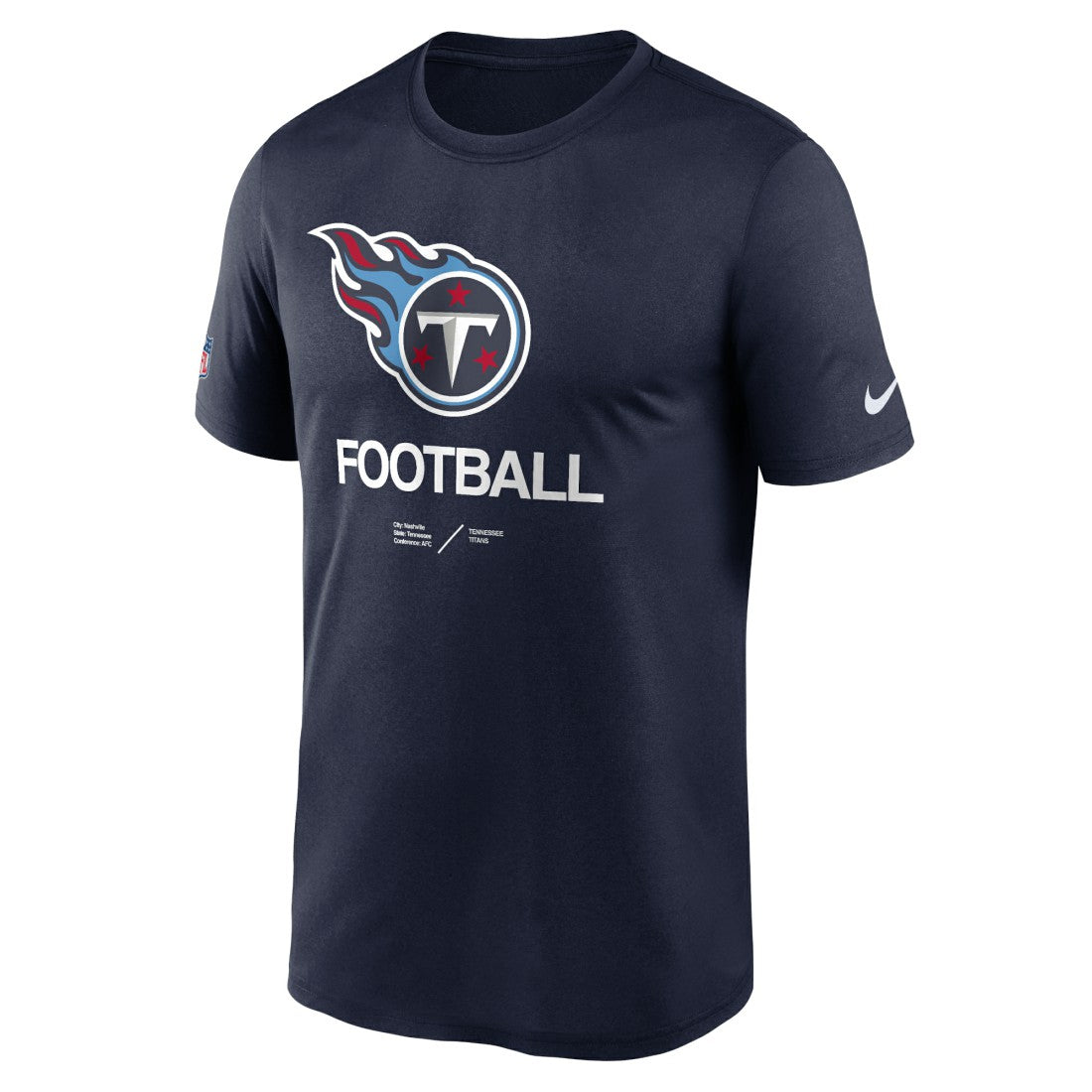 Sideline Infograph Performance T-Shirt - Tennessee Titans T-shirts