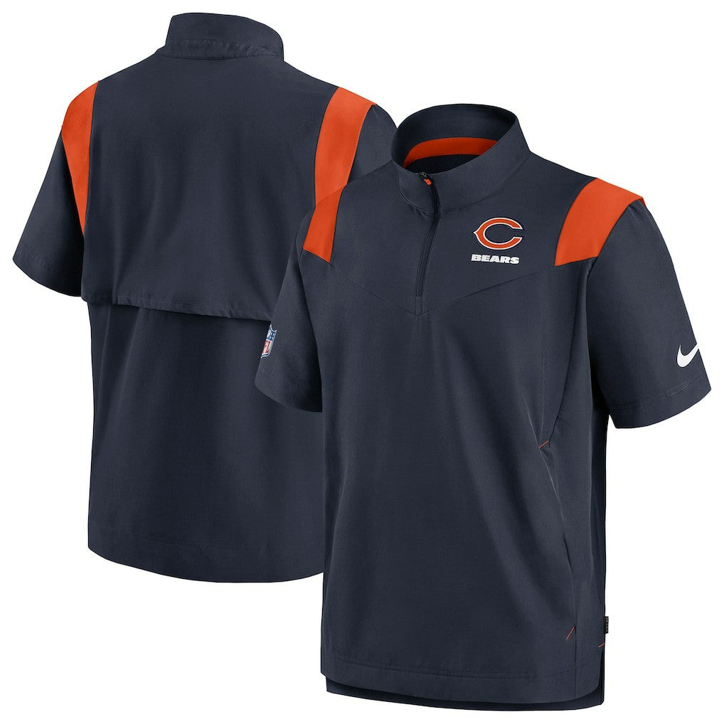 Sideline Coaches Chevron Lockup Pullover Top - Chicago Bears Pullover