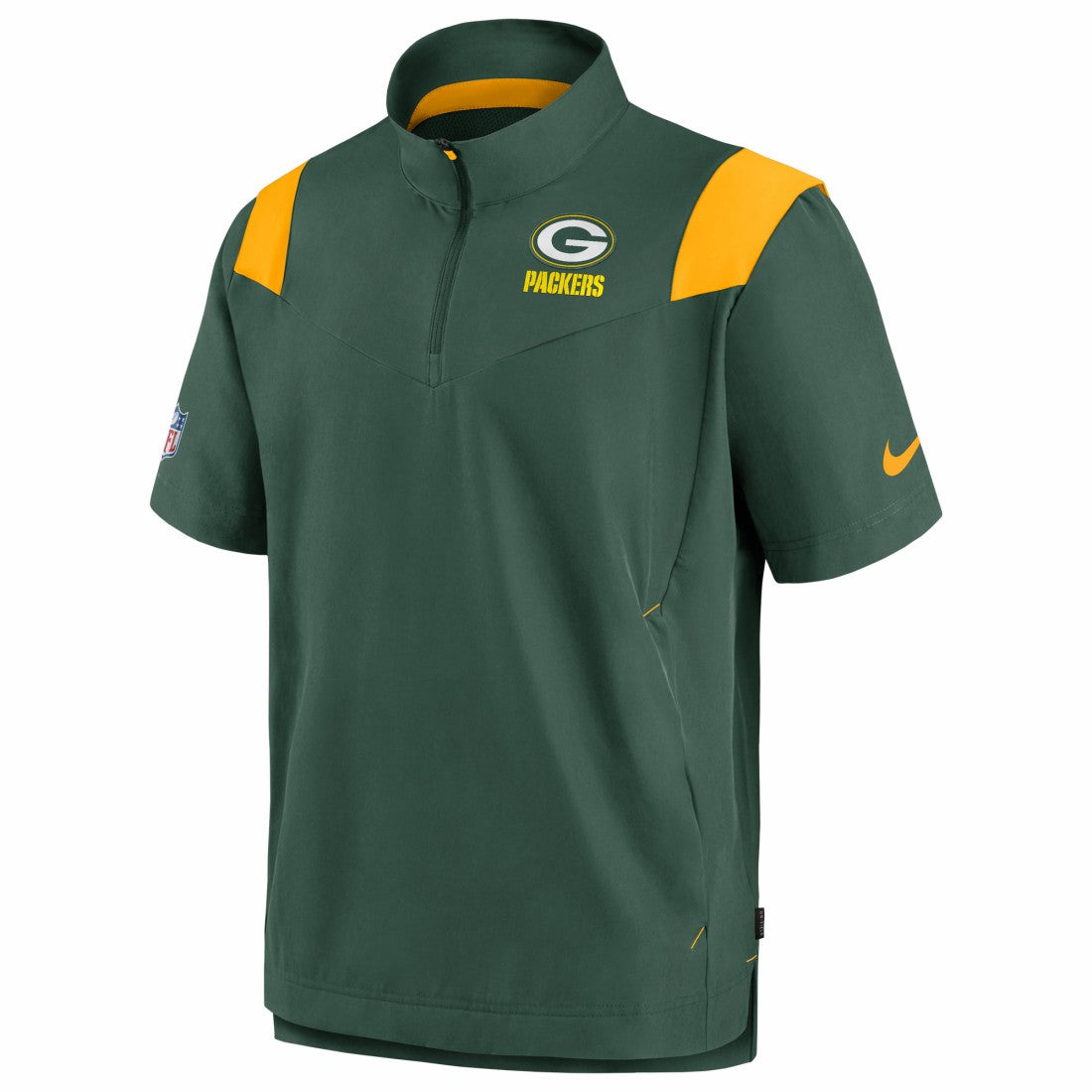 Sideline Coaches Chevron Lockup Pullover Top - Green Bay Packers Pullover