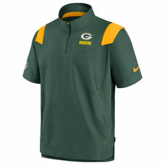 Sideline Coaches Chevron Lockup Pullover Top - Green Bay Packers Pullover