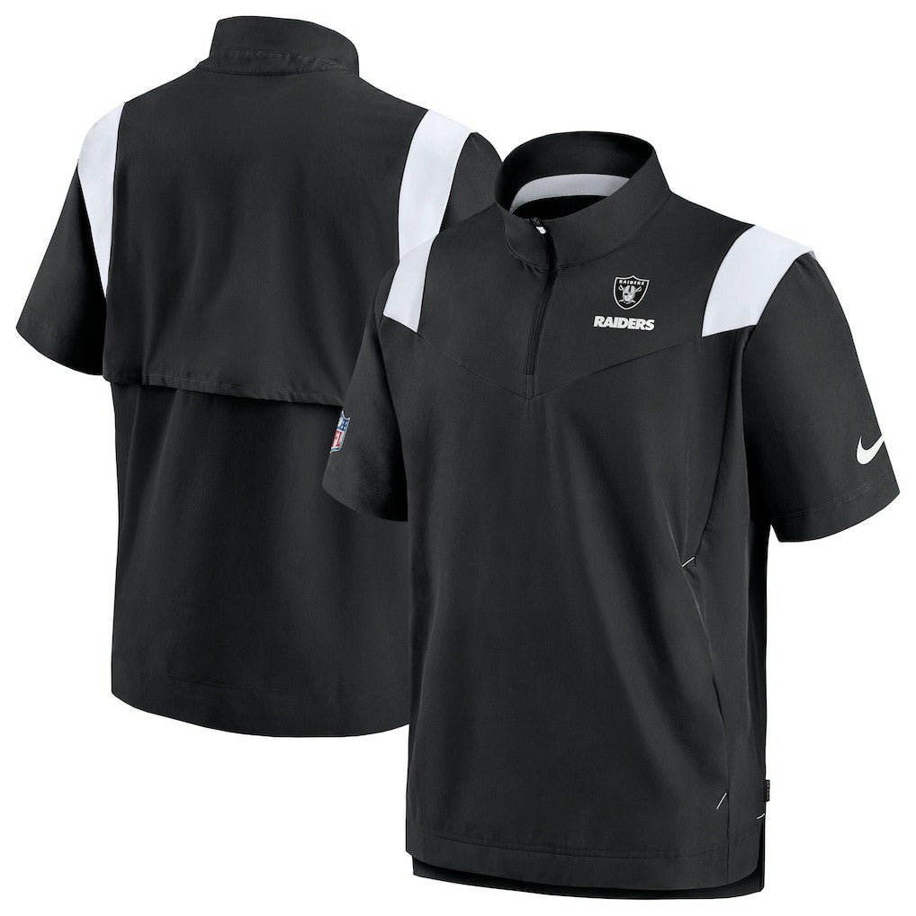 Sideline Coaches Chevron Lockup Pullover Top - Las Vegas Raiders Pullover