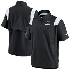 Sideline Coaches Chevron Lockup Pullover Top - Las Vegas Raiders Pullover