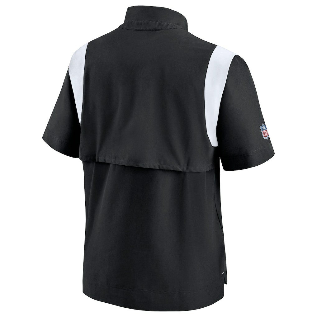 Sideline Coaches Chevron Lockup Pullover Top - Las Vegas Raiders Pullover