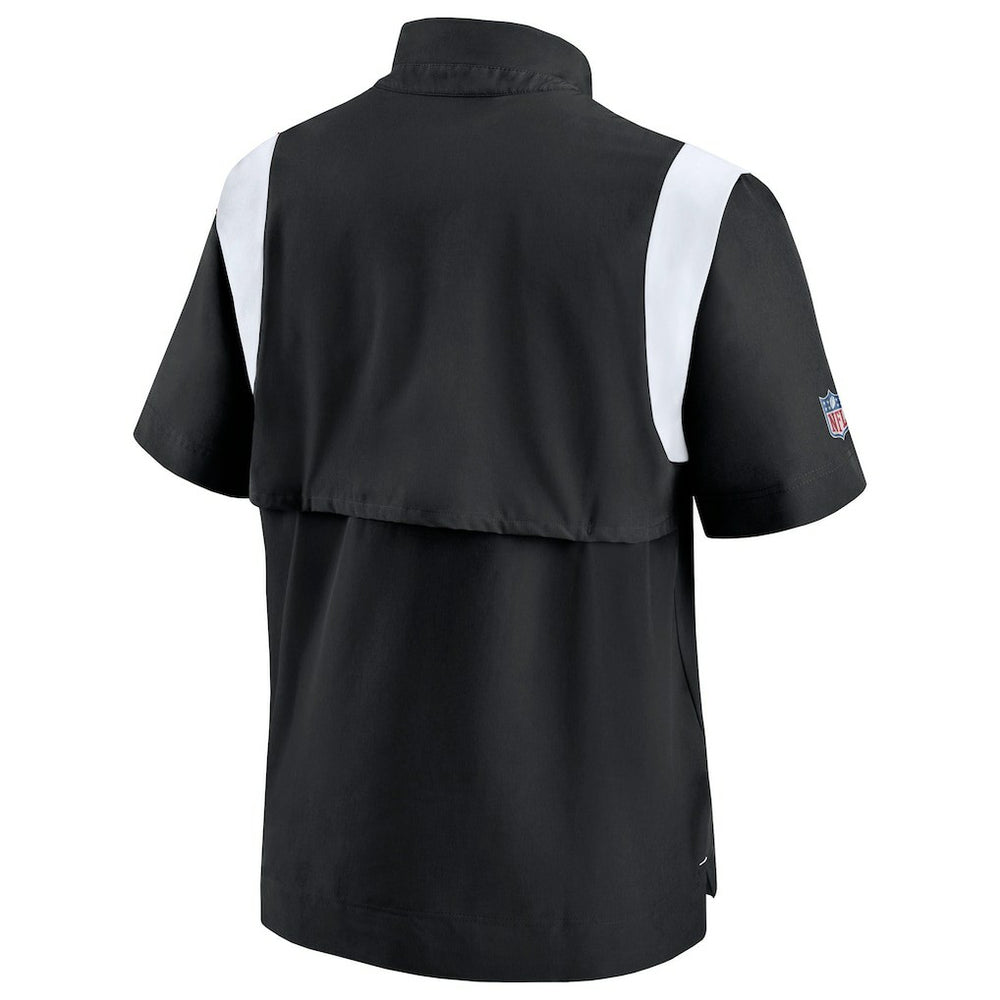 Sideline Coaches Chevron Lockup Pullover Top - Las Vegas Raiders Pullover