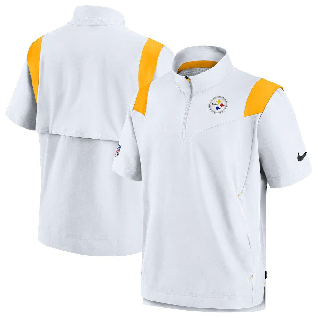 Sideline Coaches Chevron Lockup Pullover Top - Pittsburgh Steelers Pullover