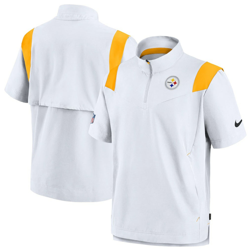 Sideline Coaches Chevron Lockup Pullover Top - Pittsburgh Steelers Pullover