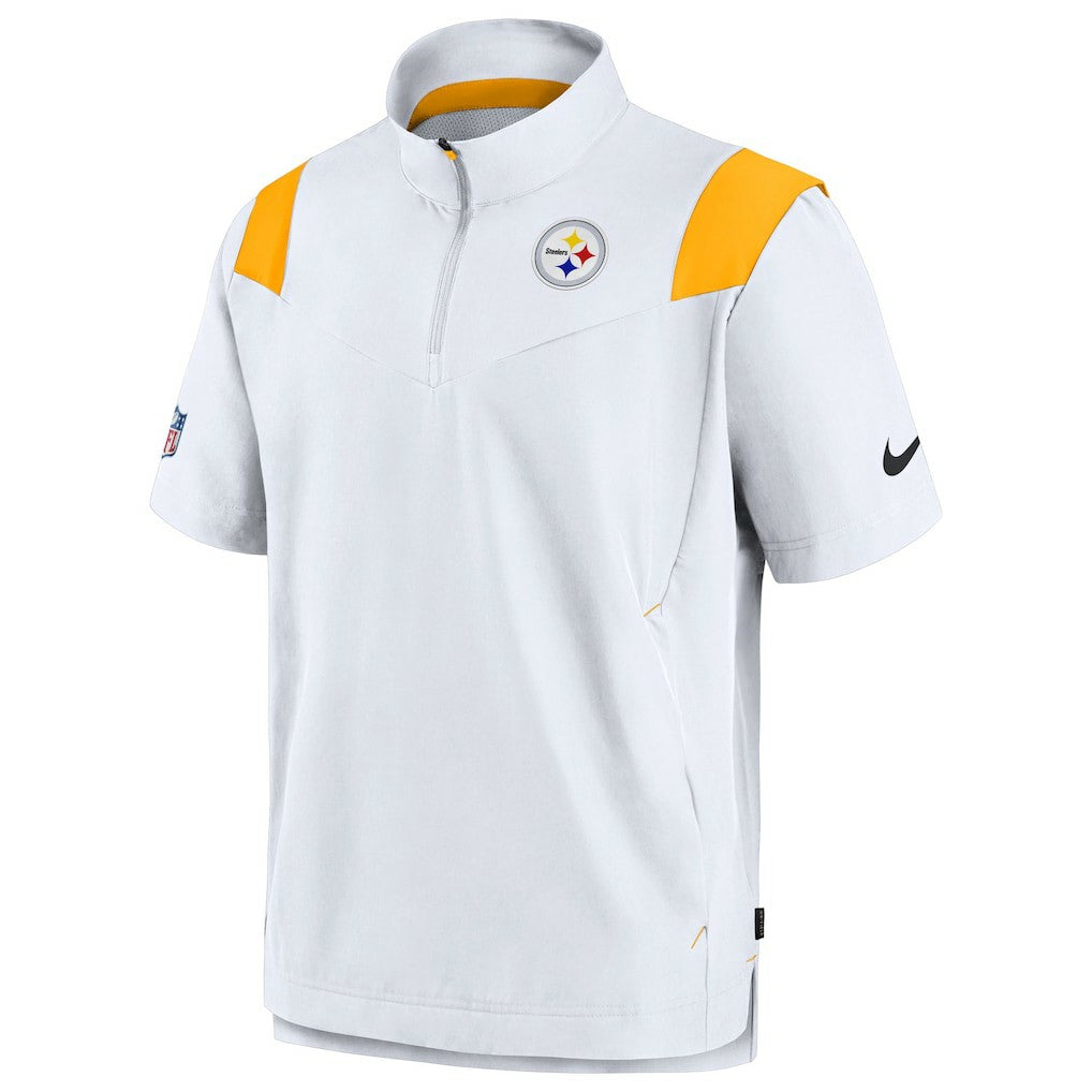 Sideline Coaches Chevron Lockup Pullover Top - Pittsburgh Steelers Pullover