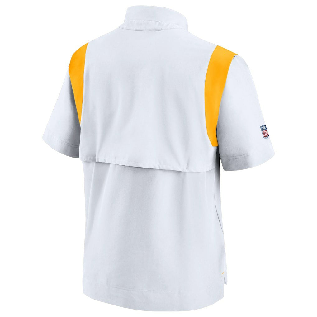 Sideline Coaches Chevron Lockup Pullover Top - Pittsburgh Steelers Pullover