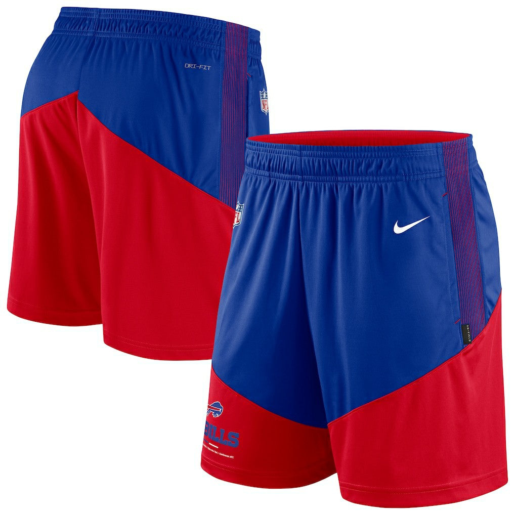 Sideline Primary Lockup Performance Shorts - Buffalo Bills Shorts