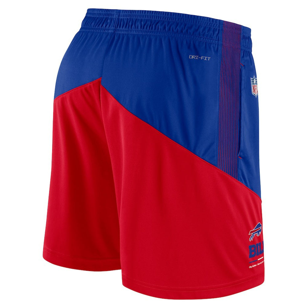Sideline Primary Lockup Performance Shorts - Buffalo Bills Shorts