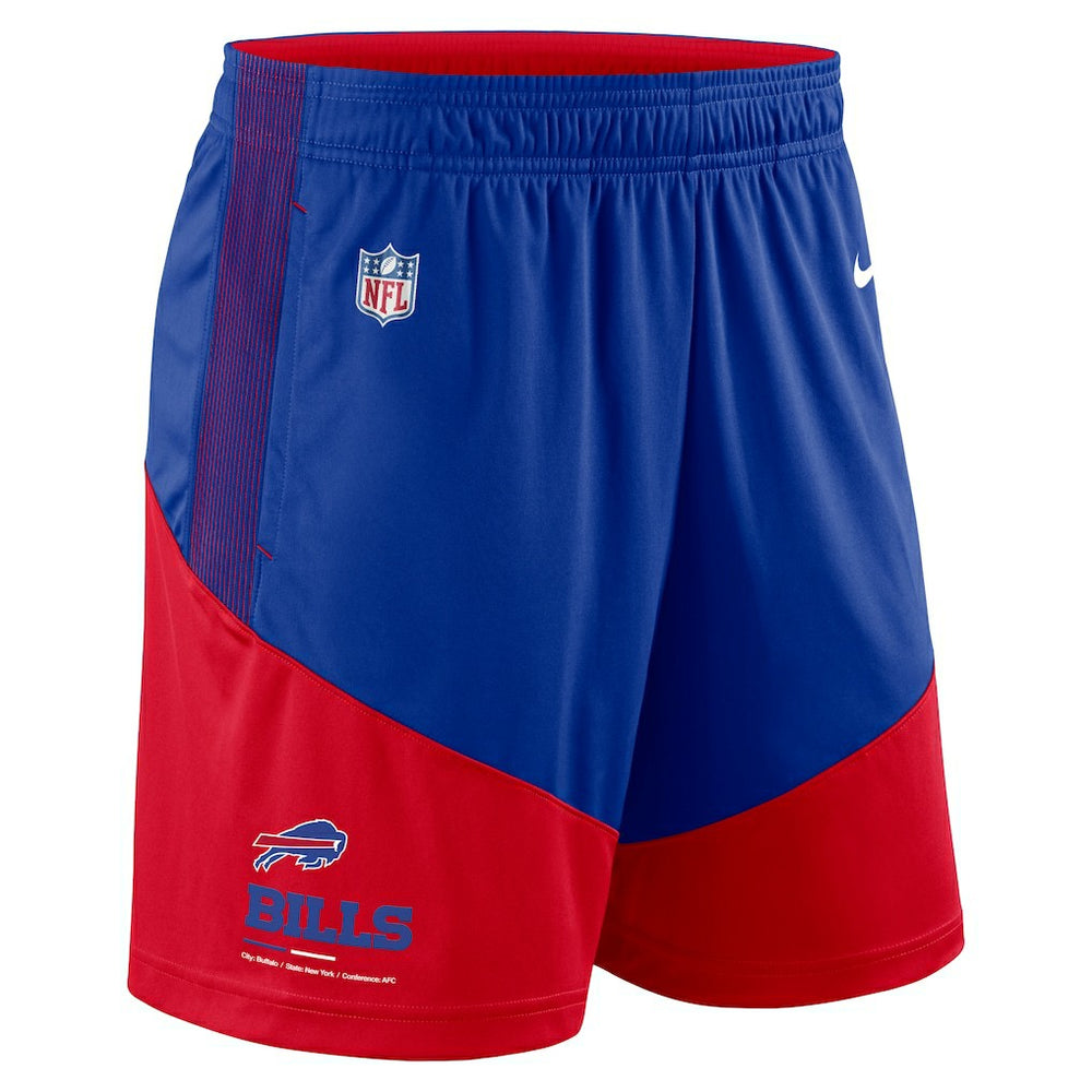 Sideline Primary Lockup Performance Shorts - Buffalo Bills Shorts