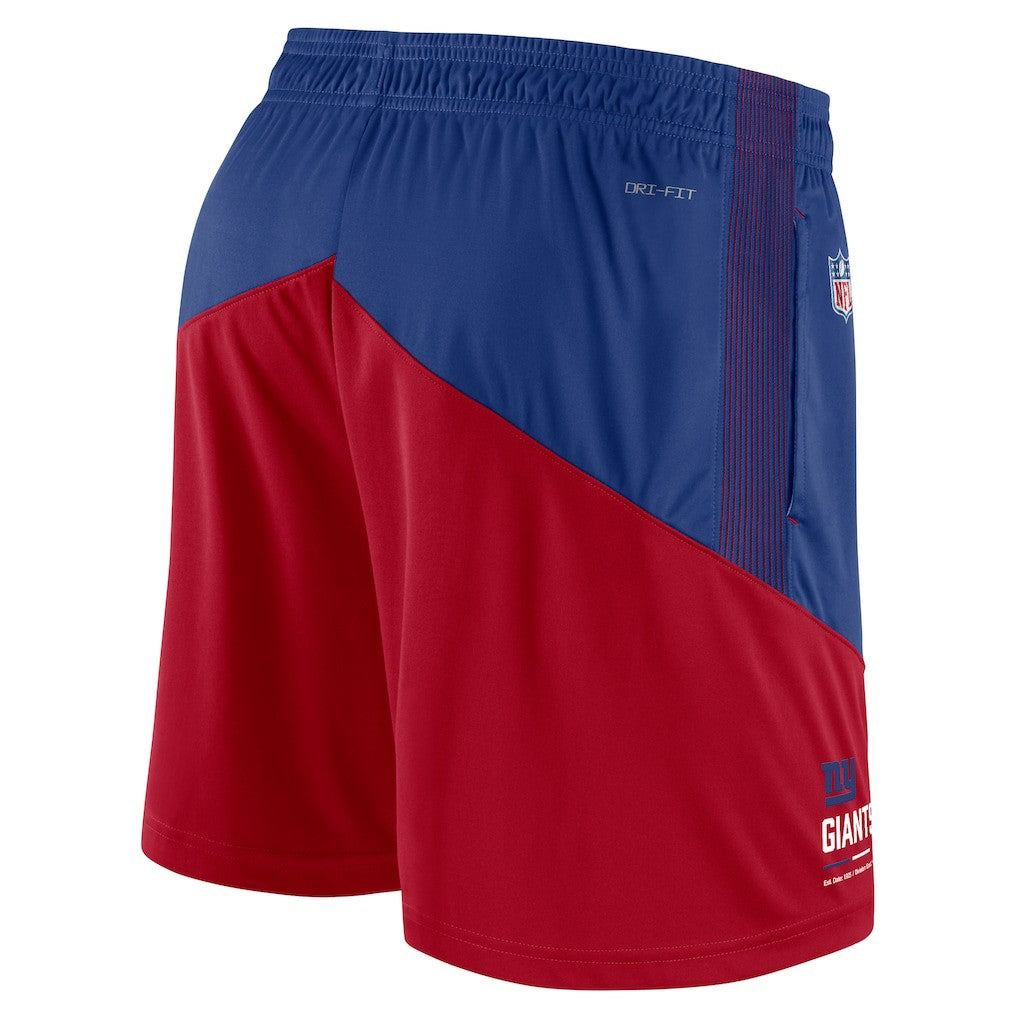 Sideline Primary Lockup Performance Shorts - New York Giants Shorts