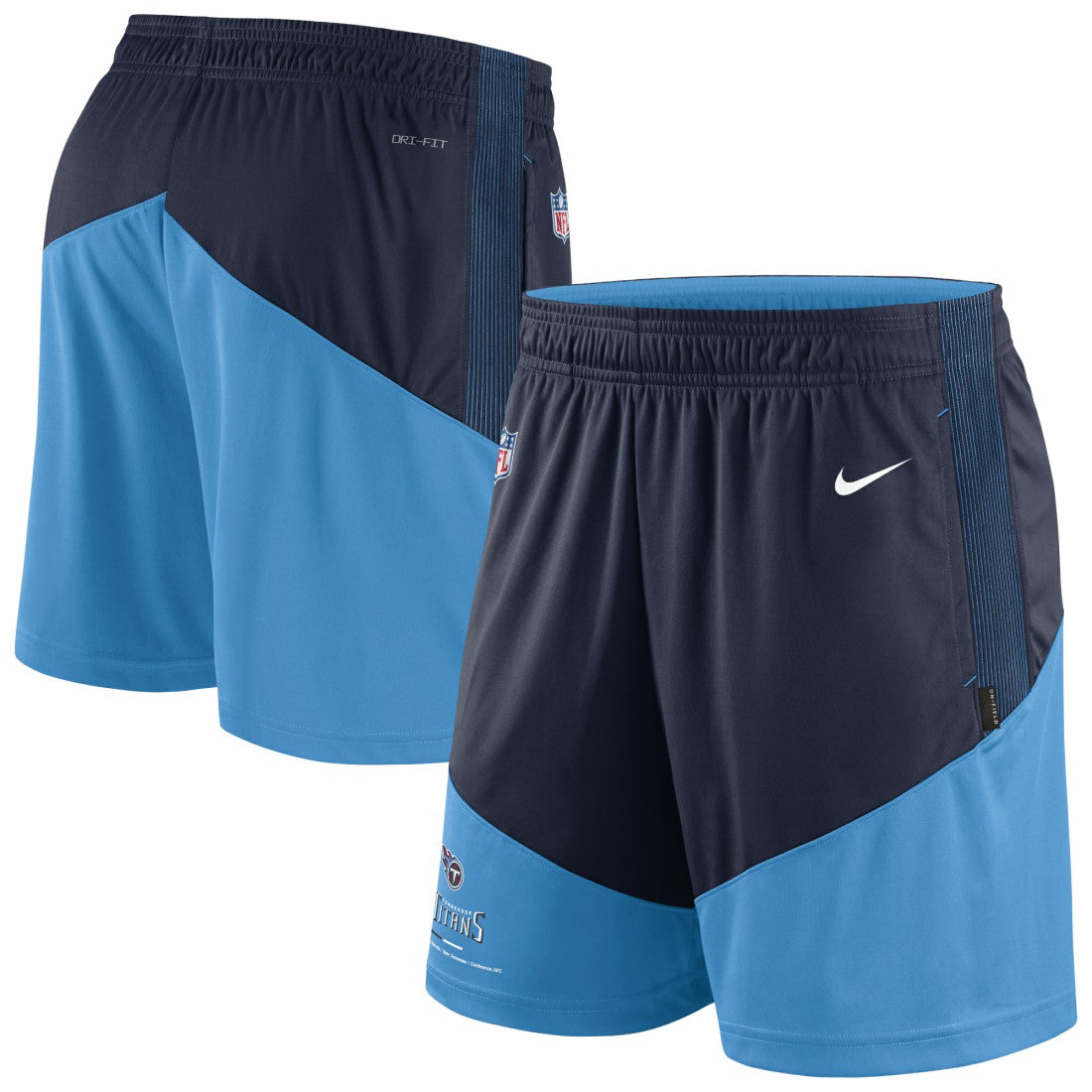 Sideline Primary Lockup Performance Shorts - Tennessee Titans Shorts