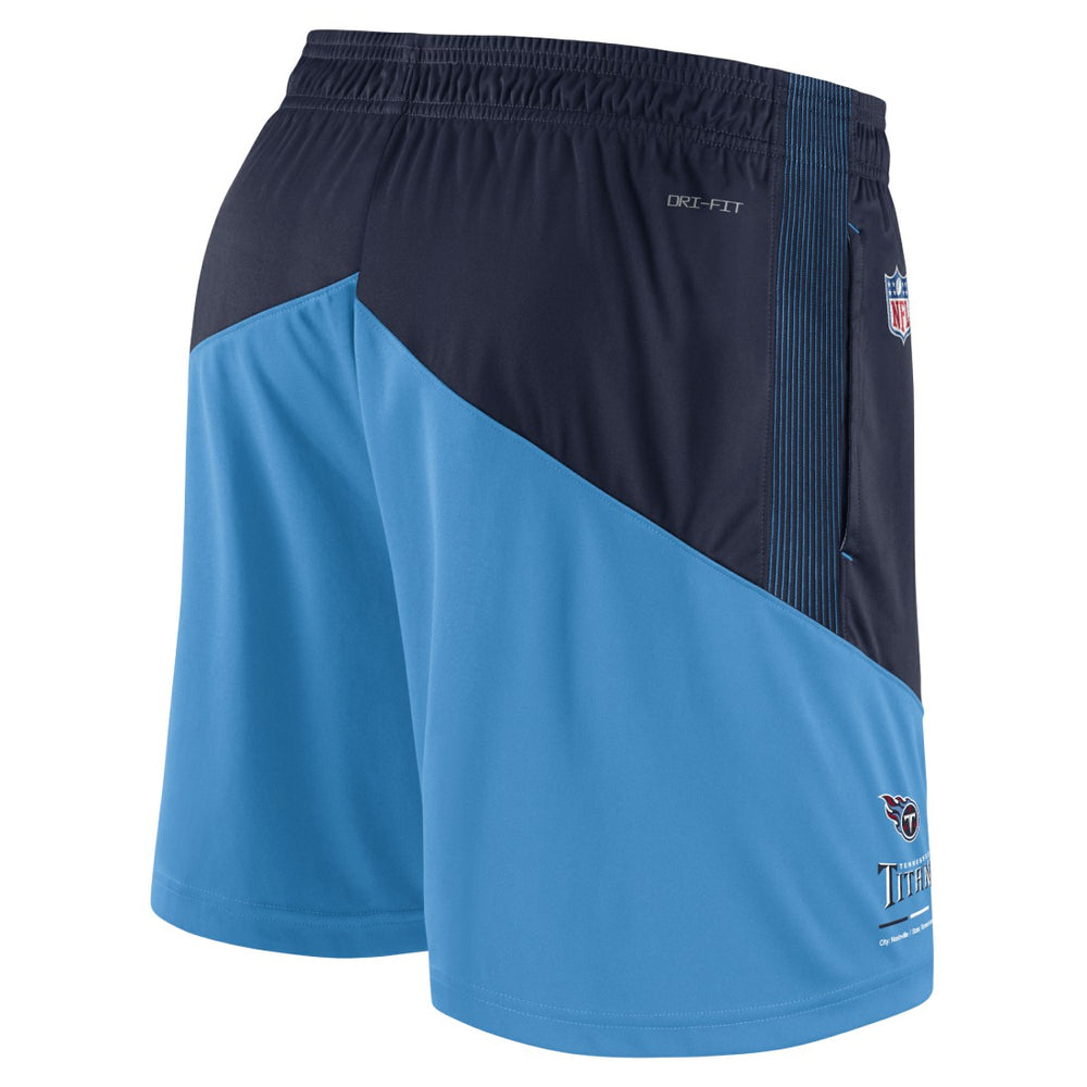 Sideline Primary Lockup Performance Shorts - Tennessee Titans Shorts