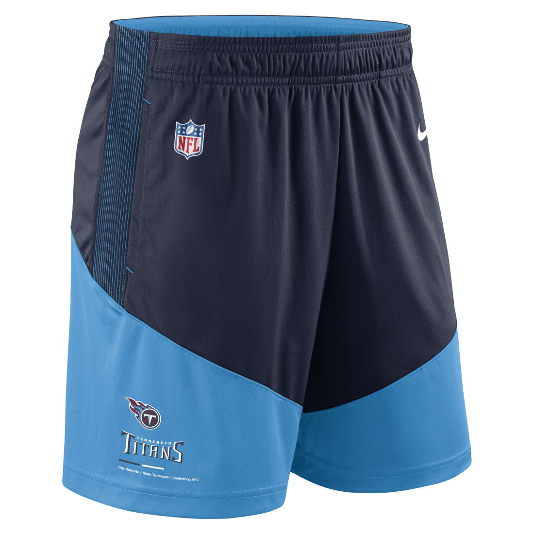 Sideline Primary Lockup Performance Shorts - Tennessee Titans Shorts