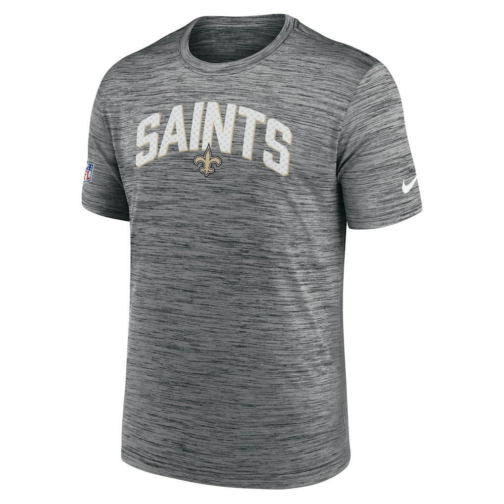 Sideline Velocity Athletic Stack Performance T-Shirt - New Orleans Saints T-shirts