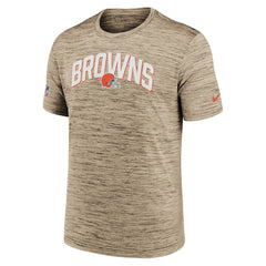 Sideline Velocity Athletic Stack Performance T-Shirt - Cleveland Browns T-shirts