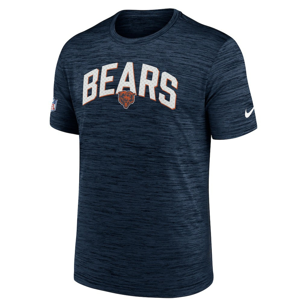 Sideline Velocity Athletic Stack Performance T-Shirt - Chicago Bears T-shirts