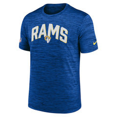 Sideline Velocity Athletic Stack Performance T-Shirt - Los Angeles Rams T-shirts