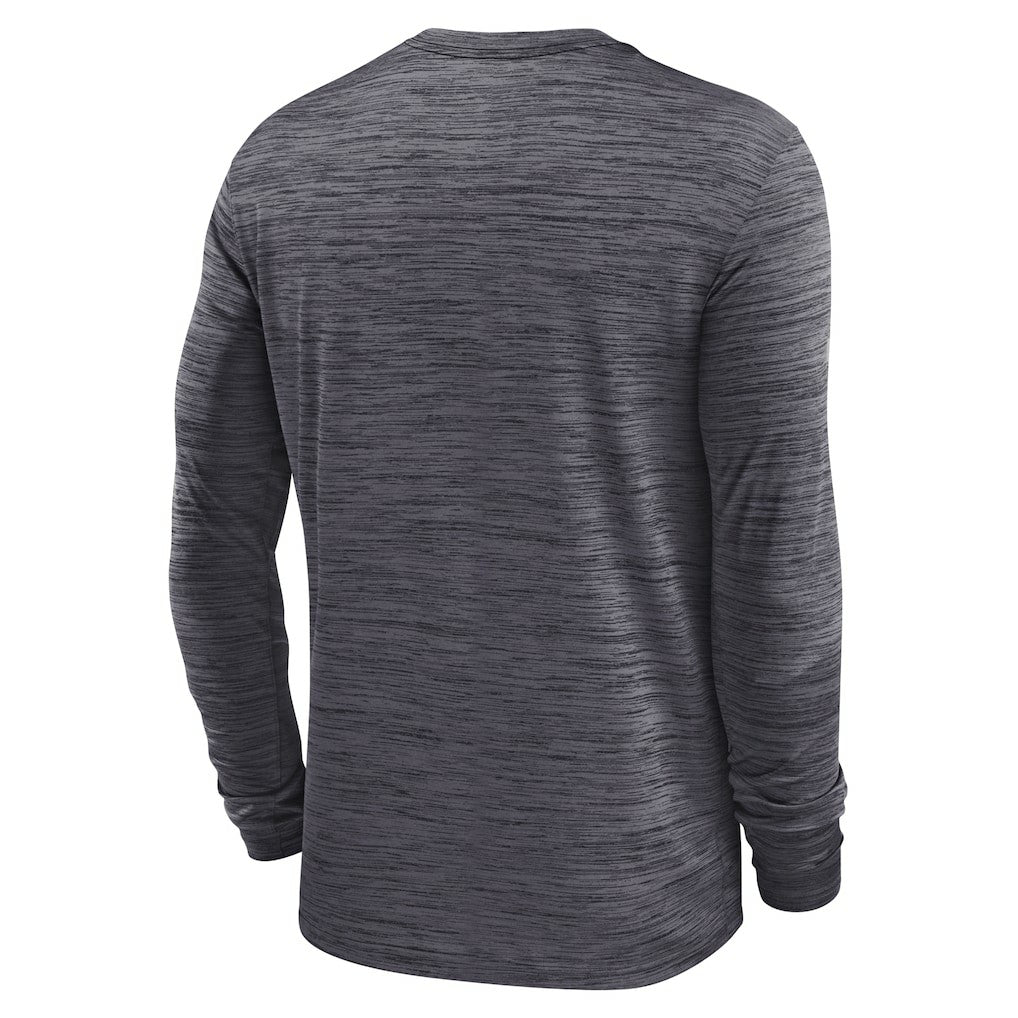 Sideline Velocity Athletic Stack Performance Long Sleeve T-Shirt - Las Vegas Raiders T-shirts