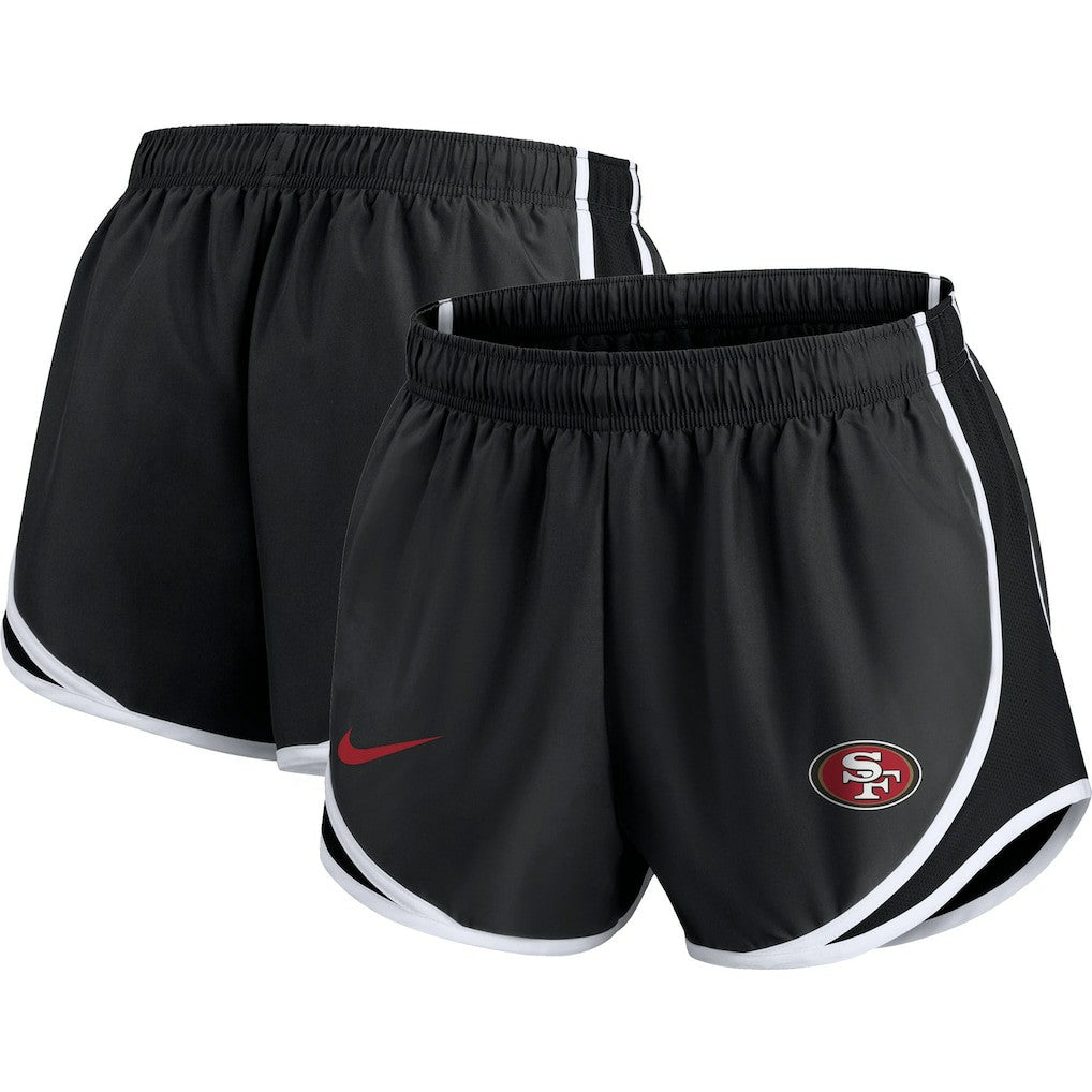 Women's Plus Size Logo Performance Tempo Shorts - San Francisco 49ers Shorts