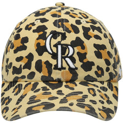 Tan Colorado Rockies '47 Women's Bagheera Cheetah Clean up Adjustable Hat