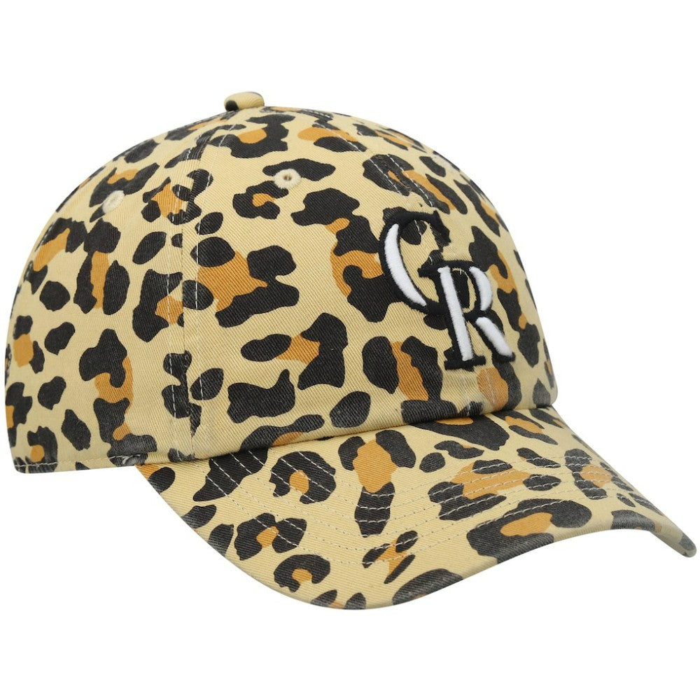 Tan Colorado Rockies '47 Women's Bagheera Cheetah Clean up Adjustable Hat
