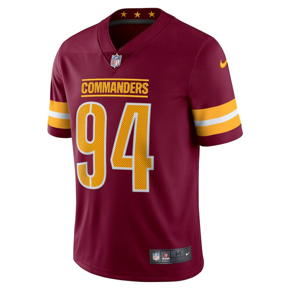 Da'Ron Payne  Vapor Limited Jersey - Washington Commanders Jerseys
