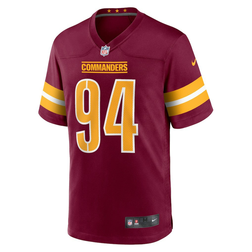 Da'Ron Payne  Game Jersey - Washington Commanders Jerseys