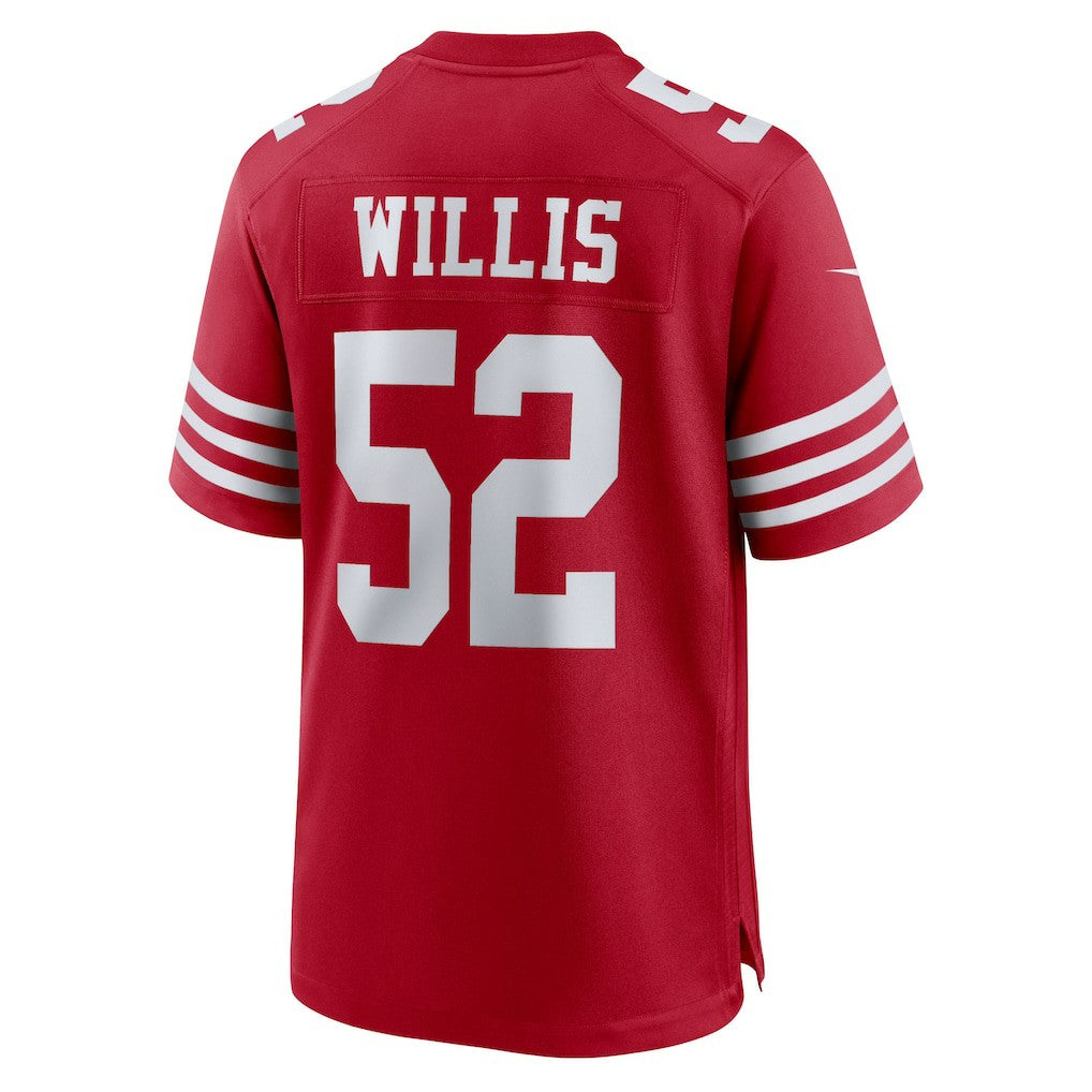 Patrick Willis  Retired Player Team Game Jersey - San Francisco 49ers Jerseys
