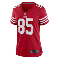 George Kittle  Women's Team Game Player Jersey - San Francisco 49ers Jerseys