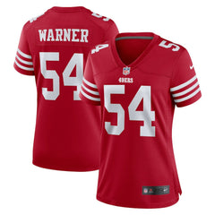 Fred Warner  Women's Game Player Jersey - San Francisco 49ers Jerseys