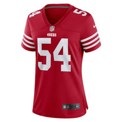 Fred Warner  Women's Game Player Jersey - San Francisco 49ers Jerseys