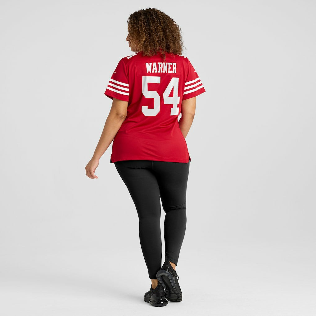 Fred Warner  Women's Game Player Jersey - San Francisco 49ers Jerseys