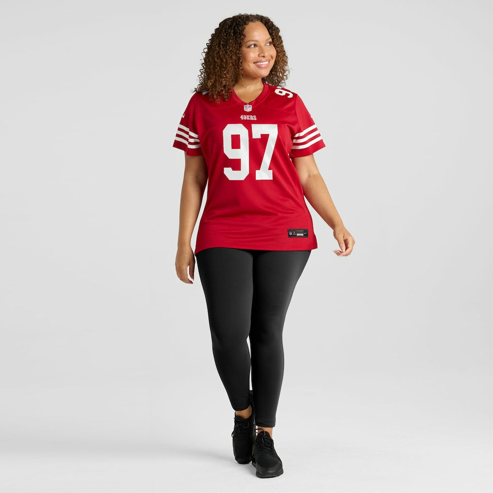 Nick Bosa  Women's Team Game Player Jersey - San Francisco 49ers Jerseys